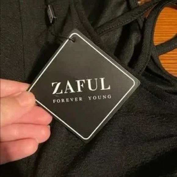 Zaful Bootcut Cutout Pants - Picture 4 of 4